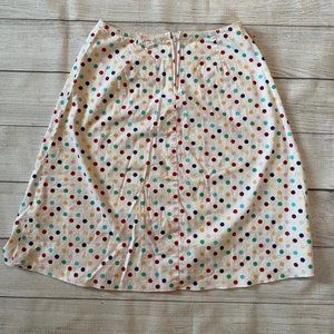 Forever 21 Polka Dot Midi Skirt